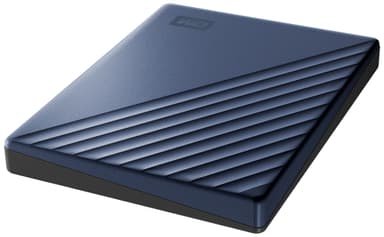WD My Passport Ultra USB-C bærbar harddisk 2 TB (blå)