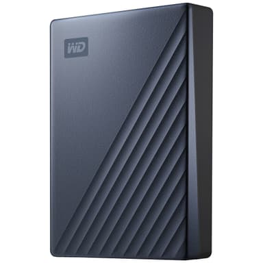 WD My Passport Ultra USB-C bærbar harddisk 4 TB (blå)
