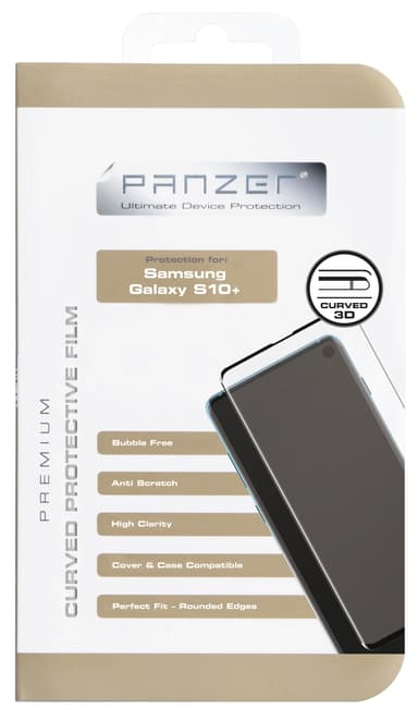 Panzer buet Film skærmbeskyttelse Samsung Galaxy S10 Plus