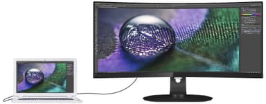 Philips Brilliance 349P7FUBEB 34" buet skærm (sort)