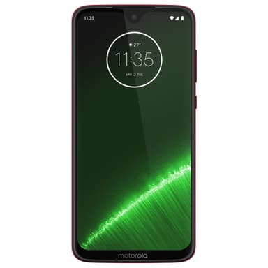 Motorola Moto G7 Plus smartphone (vivia red)