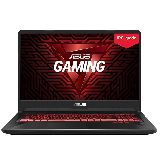 Asus TUF Gaming FX705 17,3" bærbar gamingcomputer (red matter)