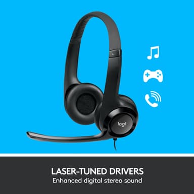 Logitech USB Headset H390 | Elgiganten