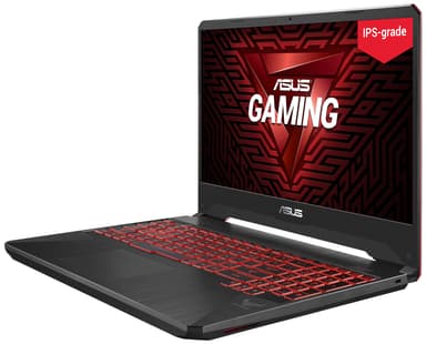 Asus TUF Gaming FX505 15,6" bærbar gaming computer (red matter)