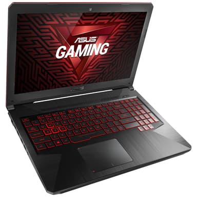Asus TUF Gaming FX504 15,6" bærbar gaming-computer (red matter) Asus TUF Gaming FX504 15,6" bærbar gaming-computer (red matter)