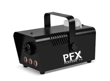 Pfx røgmaskine 400 w,sort, m. Ild/flamme effekt