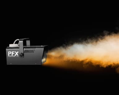 Pfx røgmaskine 400 w,sort, m. Ild/flamme effekt