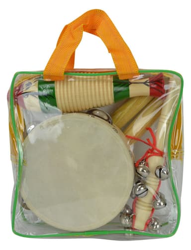 Børne percussion sæt med 5 dele