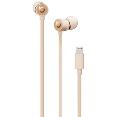 Beats urBeats3 in-ear hovedtelefoner m/ Lightning-stik (satin guld) Beats urBeats3 in-ear hovedtelefoner m/ Lightning-stik (satin guld)