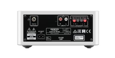ONKYO CS-265-W Minianlæg med Bluetooth, Rød