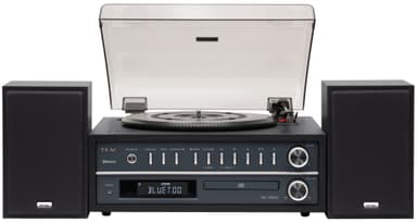 Teac mc-d800-b minianlæg med cd/pladespiller, sort