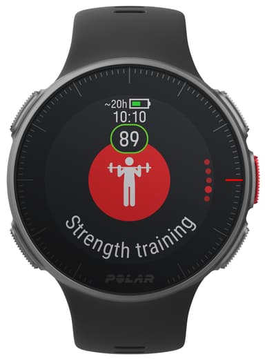Polar Vantage V multisportsur (sort)