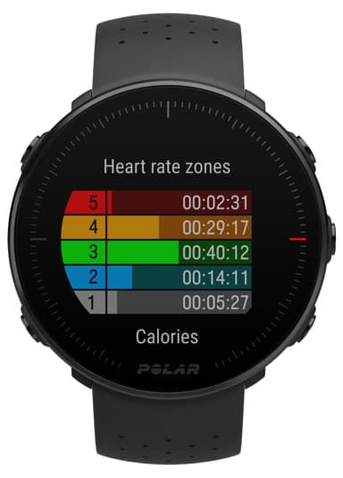 Polar Vantage M multisportsur M/L (sort)