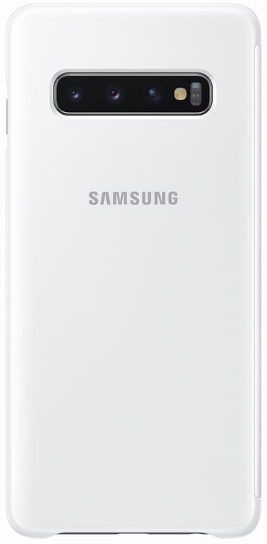 Samsung Galaxy S10 Clear View cover (hvid)
