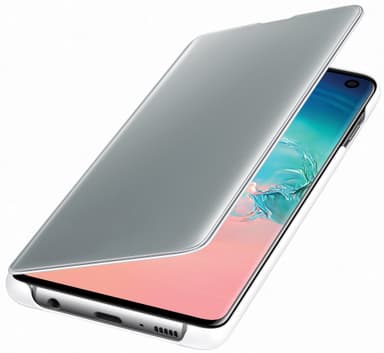 Samsung Galaxy S10 Clear View cover (hvid)