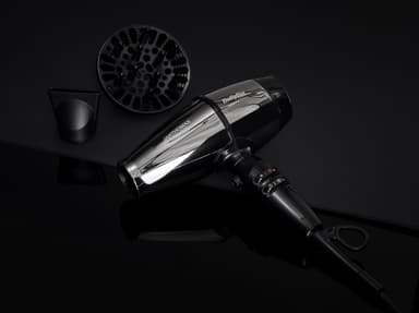 Jan Thomas Studio Black Chrome hårtørrer JT7400E