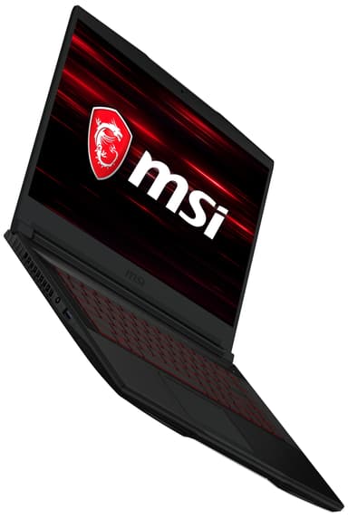 MSI GF63-472 15,6" bærbar gaming-computer (sort)