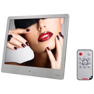 Hama 8SLB Basic 8,0" Slim Steel digital billedramme