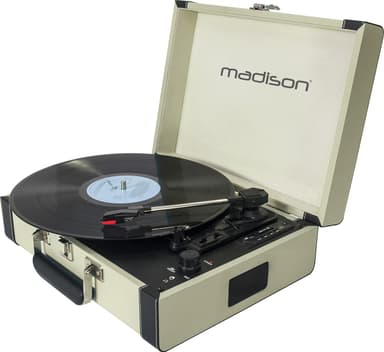 Vintage Pladespiller m. Bluetooth