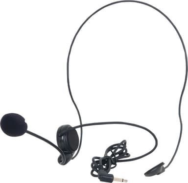 Transportabel højttaler med headset