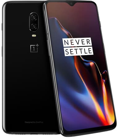 OnePlus 6T smartphone (mirror black)