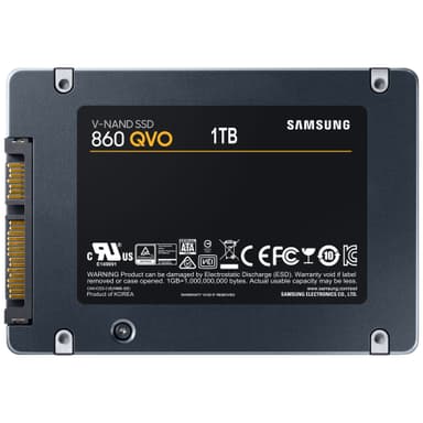 Samsung 860 QVO 2,5" SSD (1 TB)
