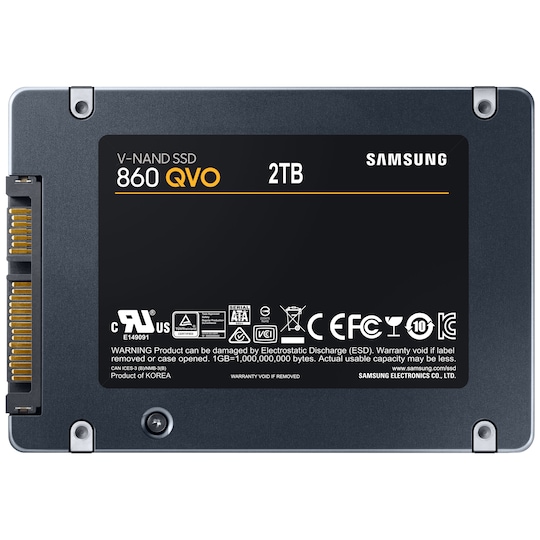 Samsung 860 QVO 2,5" SSD (2 TB)