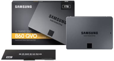 Samsung 860 QVO 2,5" SSD (1 TB)