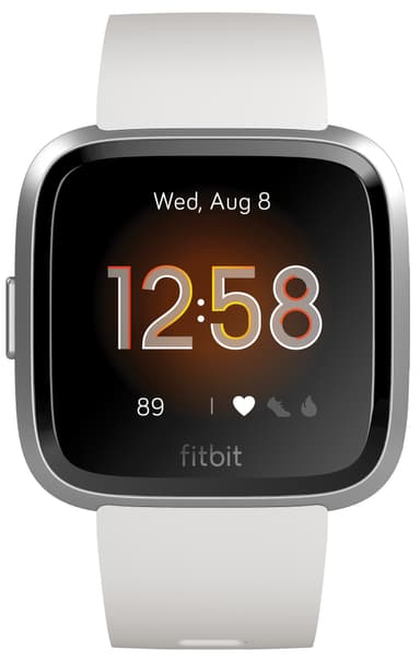 Fitbit Versa Lite smartwatch (hvid/sølv)