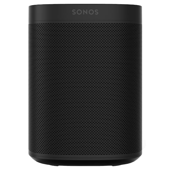 Snavset krystal skuffet Sonos One Gen 2 højttaler (sort) | Elgiganten