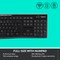 Logitech MK270 trådløs mus + tastatur