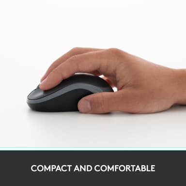 Logitech Trådløs Mus M185 (Grå)