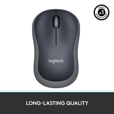 Logitech Trådløs Mus M185 (Grå)