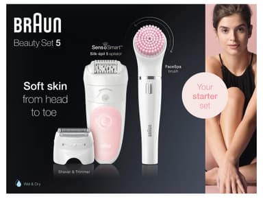 Braun Series 5 Silk-épil beauty-sæt SES5885