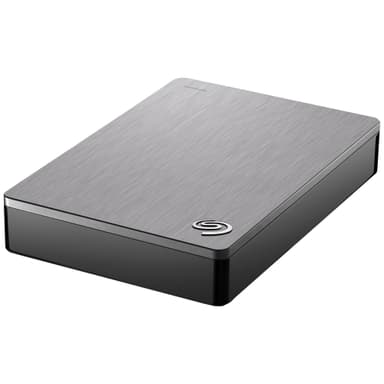 Seagate Backup Plus 4 TB bærbar harddisk (sølv)