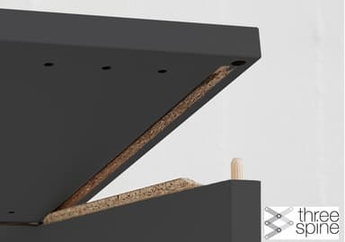 Epoq Click Grafit overskab til køleskab 60x35