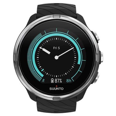 Suunto 9 multi-sportsur GPS (sort)