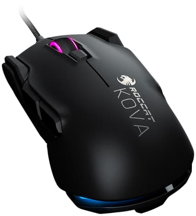 Roccat Kova AIMO RGBA gaming mus (sort)