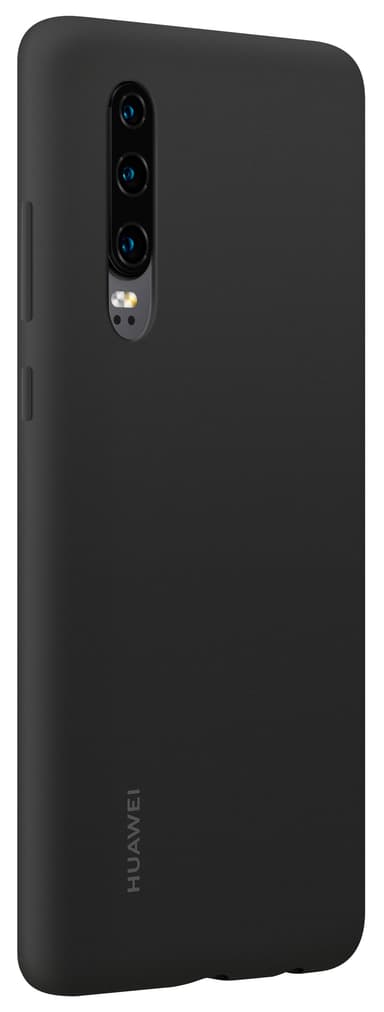 Huawei P30 Silikonecover (sort)