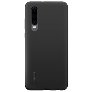 Huawei P30 Silikonecover (sort)
