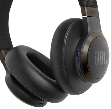 JBL LIVE 650BT trådløse around-ear hovedtelefoner (sort)