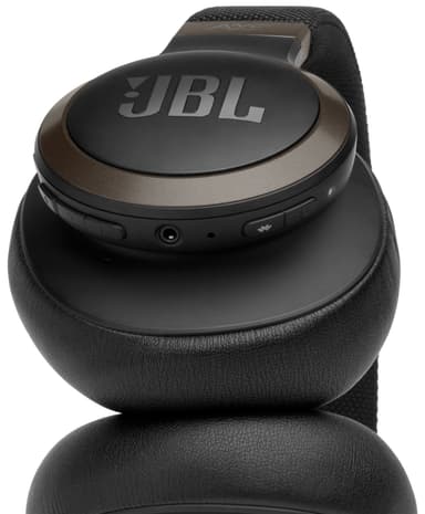JBL LIVE 650BT trådløse around-ear hovedtelefoner (sort)