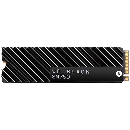WD Black SN750 med Heatsink interrn NVMe SSD 1 TB