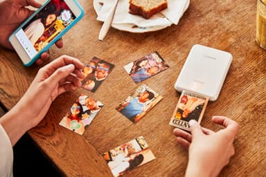 Canon Zoemini mobil fotoprinter (hvid/sølv)