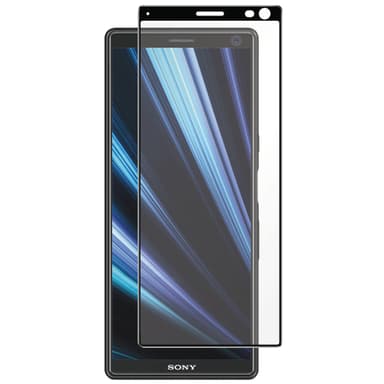 Panzer Full-Fit Sony Xperia 10 skærmbeskytter (sort)