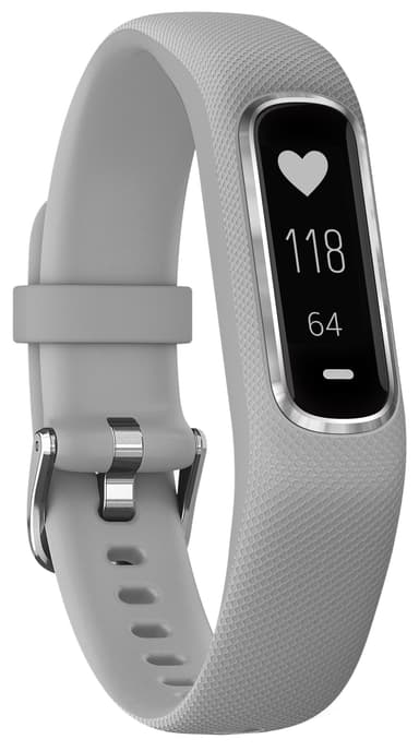 Garmin Vivosmart 4 aktivitetsur - S/M (sølv)