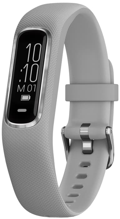 Garmin Vivosmart 4 aktivitetsur - S/M (sølv)