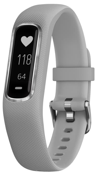 Garmin Vivosmart 4 aktivitetsur - S/M (sølv)