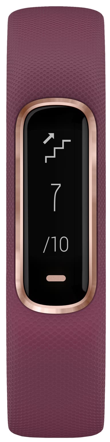 Garmin Vivosmart 4 aktivitetsur - S/M (berry/rose gold)