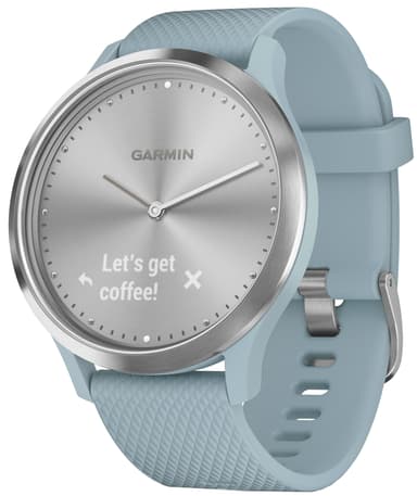 Garmin Vivomove HR hybrid smartwatch (sølv)